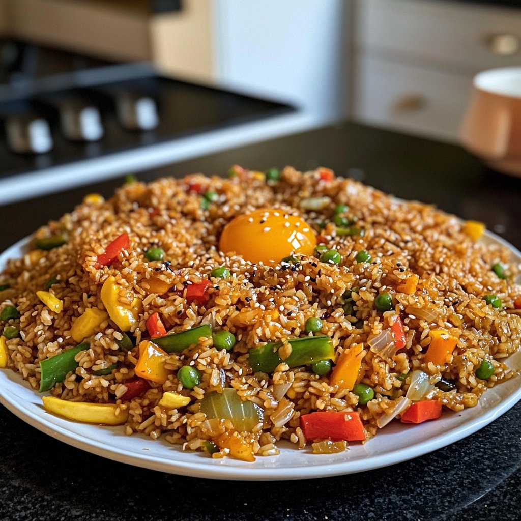 Gebratener Reis mit Ei