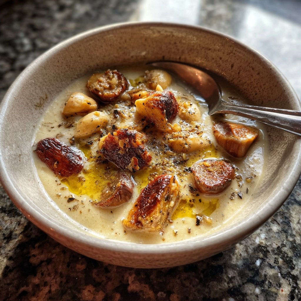 Schnelle Maronisuppe - Rezept