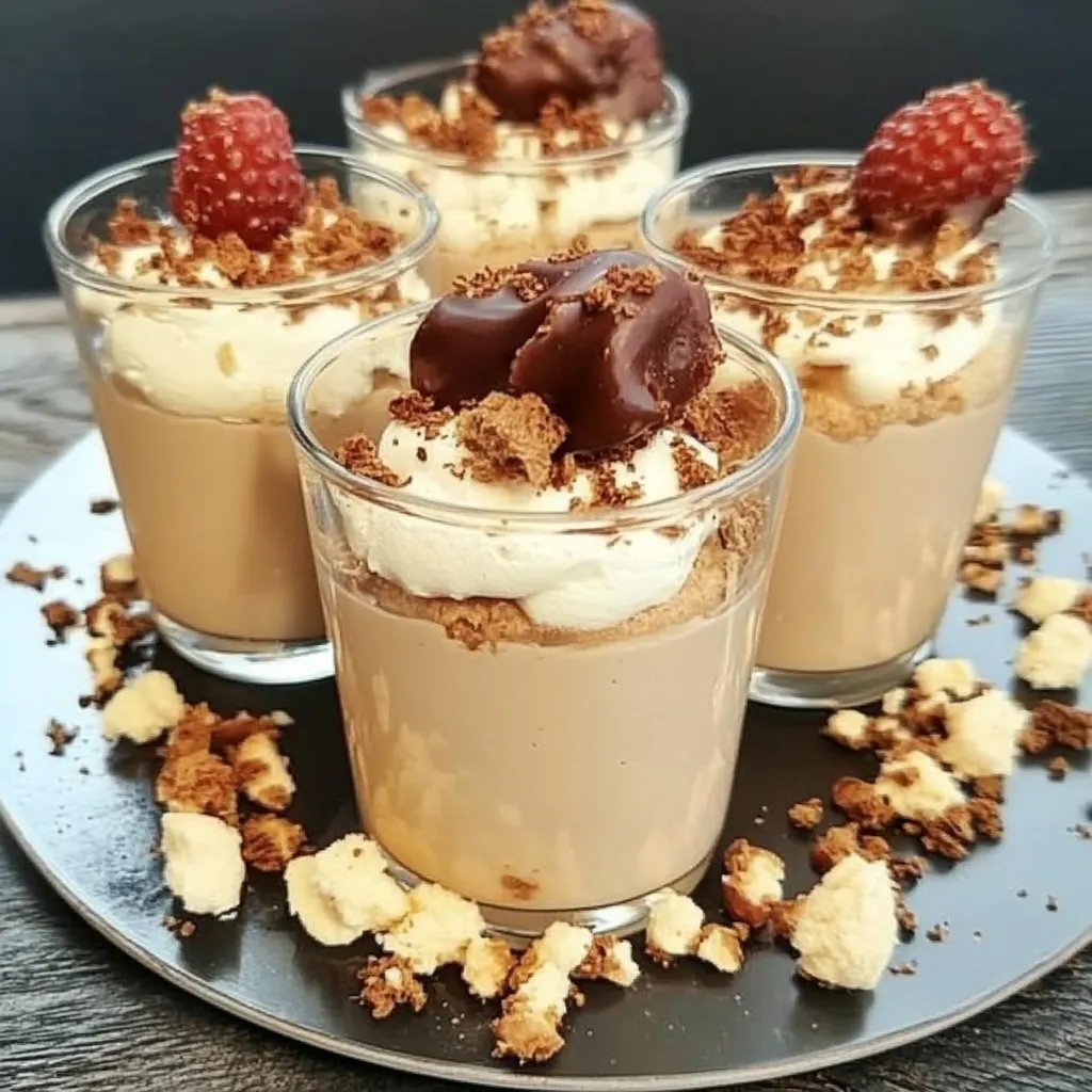 Gesalzene Karamell-Käsekuchen-Mousse