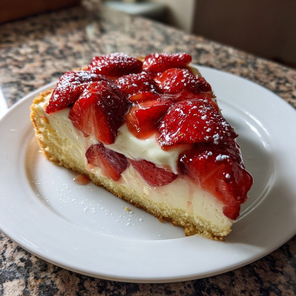 Erdbeerkuchen Mit Quark Creme