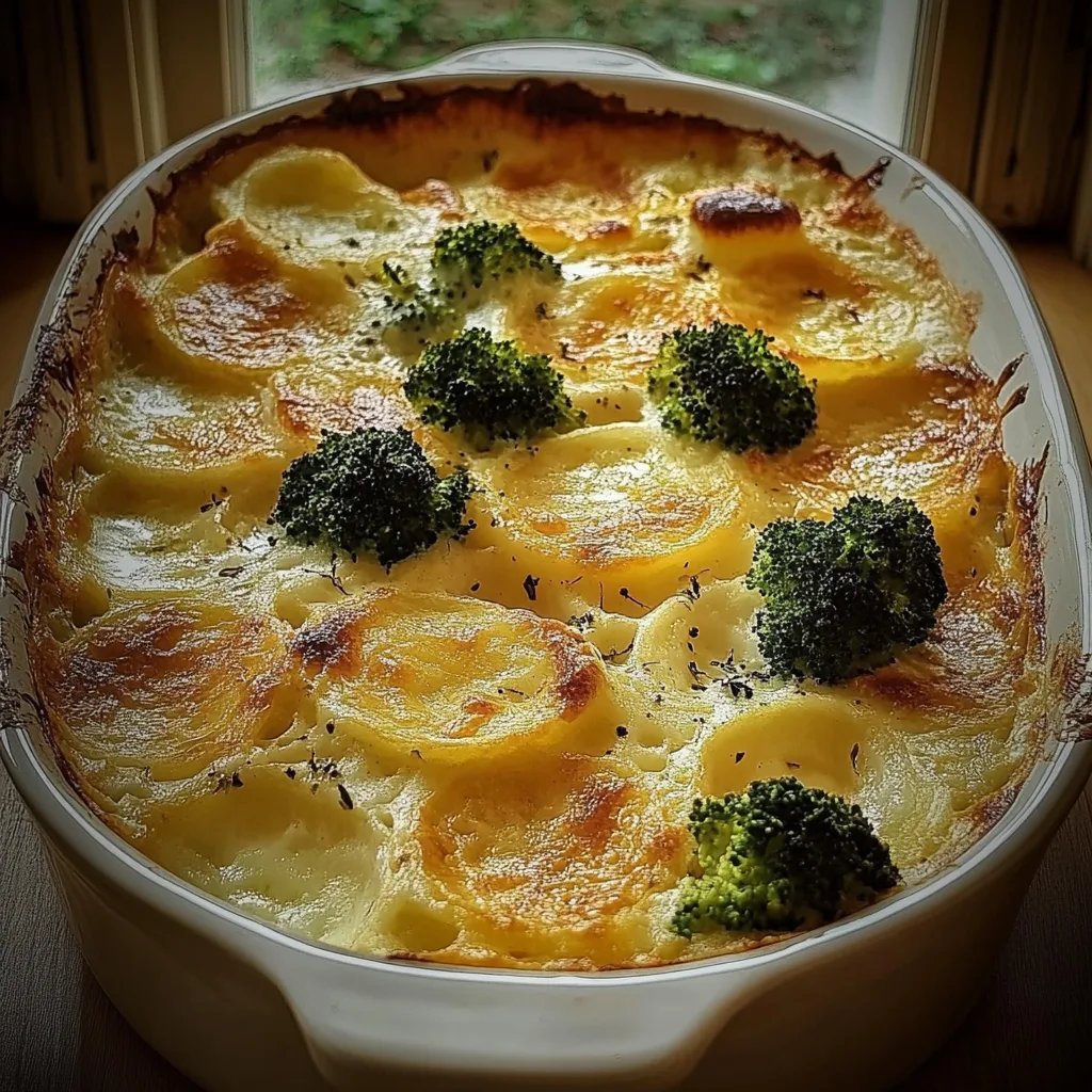 Brokkoli-Kartoffel-Auflauf