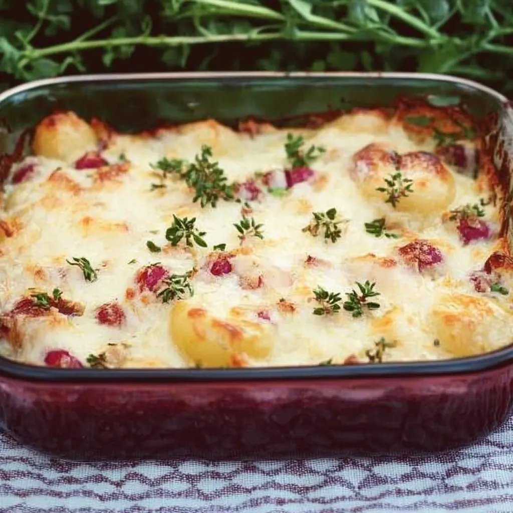 Rosenkohl Kartoffel Auflauf