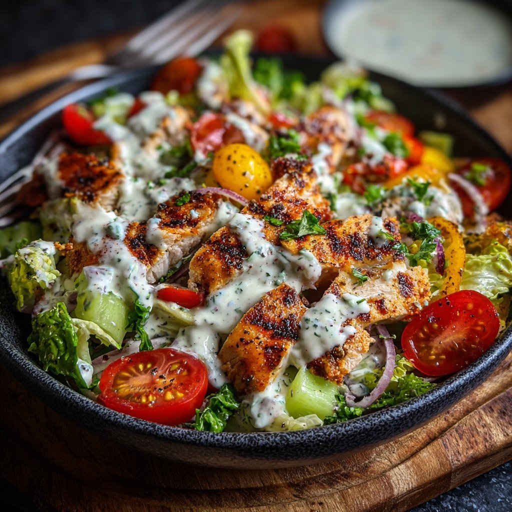 Grill Beilagen Salat Mit Joghurt Dressing