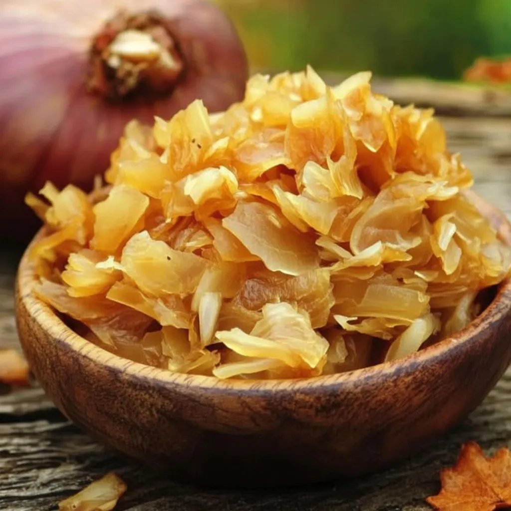 Gesunder Schmorkohl mit Karotten und Zwiebeln