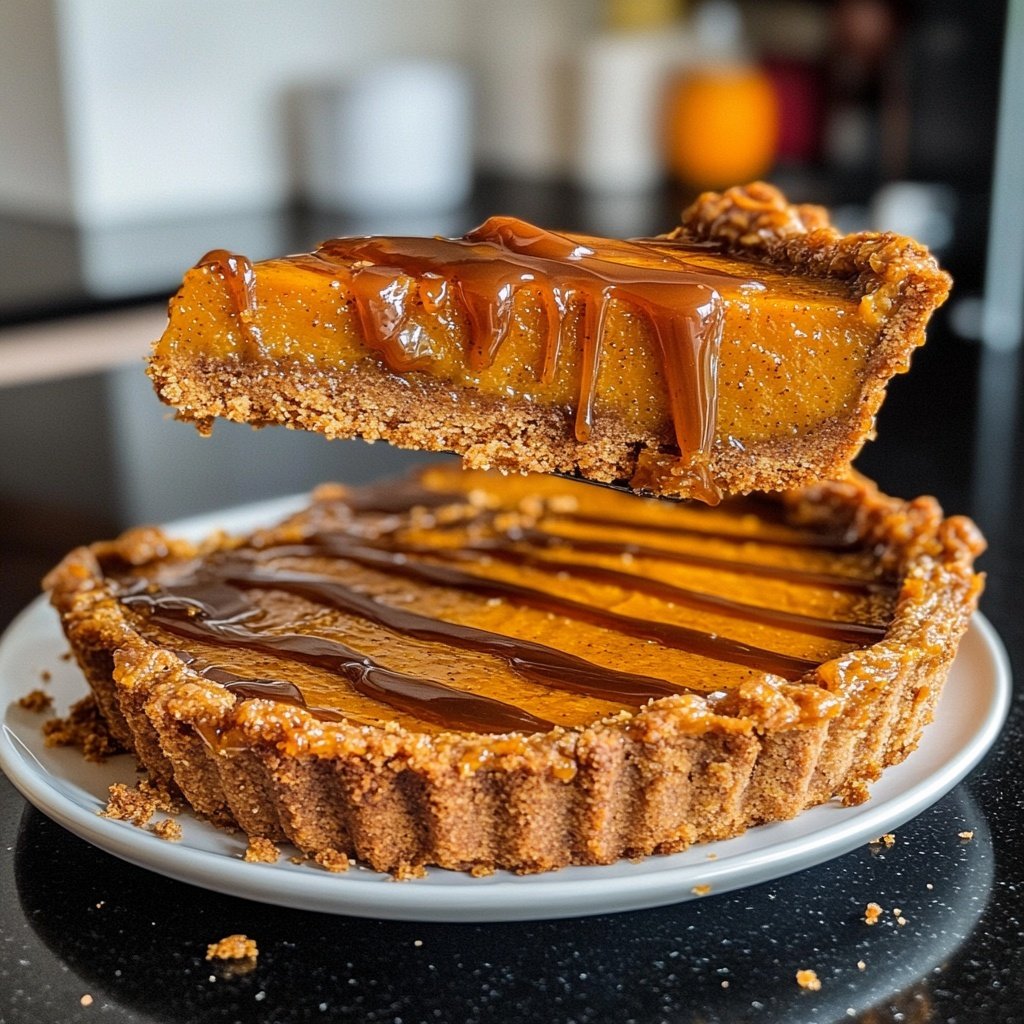 Ultimativer Kürbis-Karamell-Käsekuchen