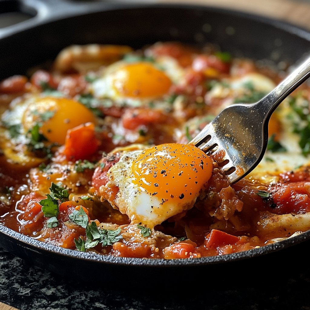 Shakshuka mit Kichererbsen