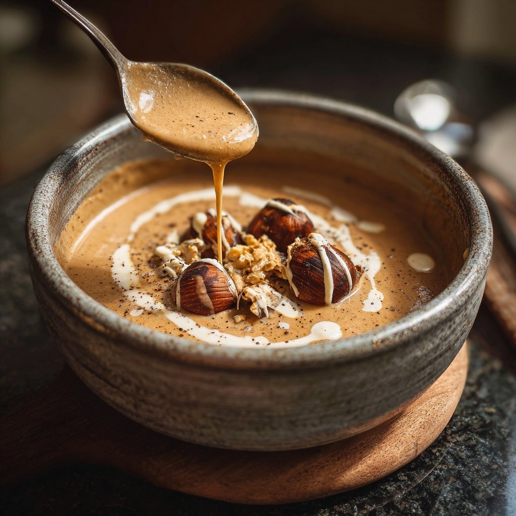 Cremige Maronensuppe | Rezept | natalie-goes-tasty