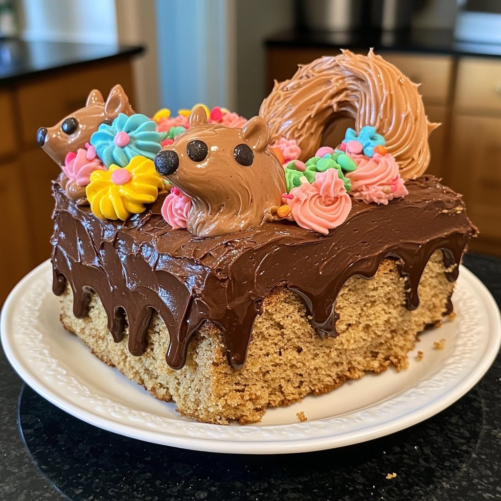 Squirrel Cake Modelado Paso a Paso