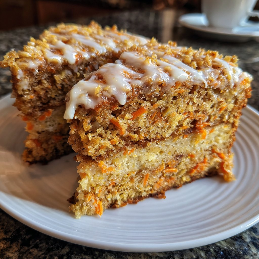 Karottenkuchen Mit Haferflocken