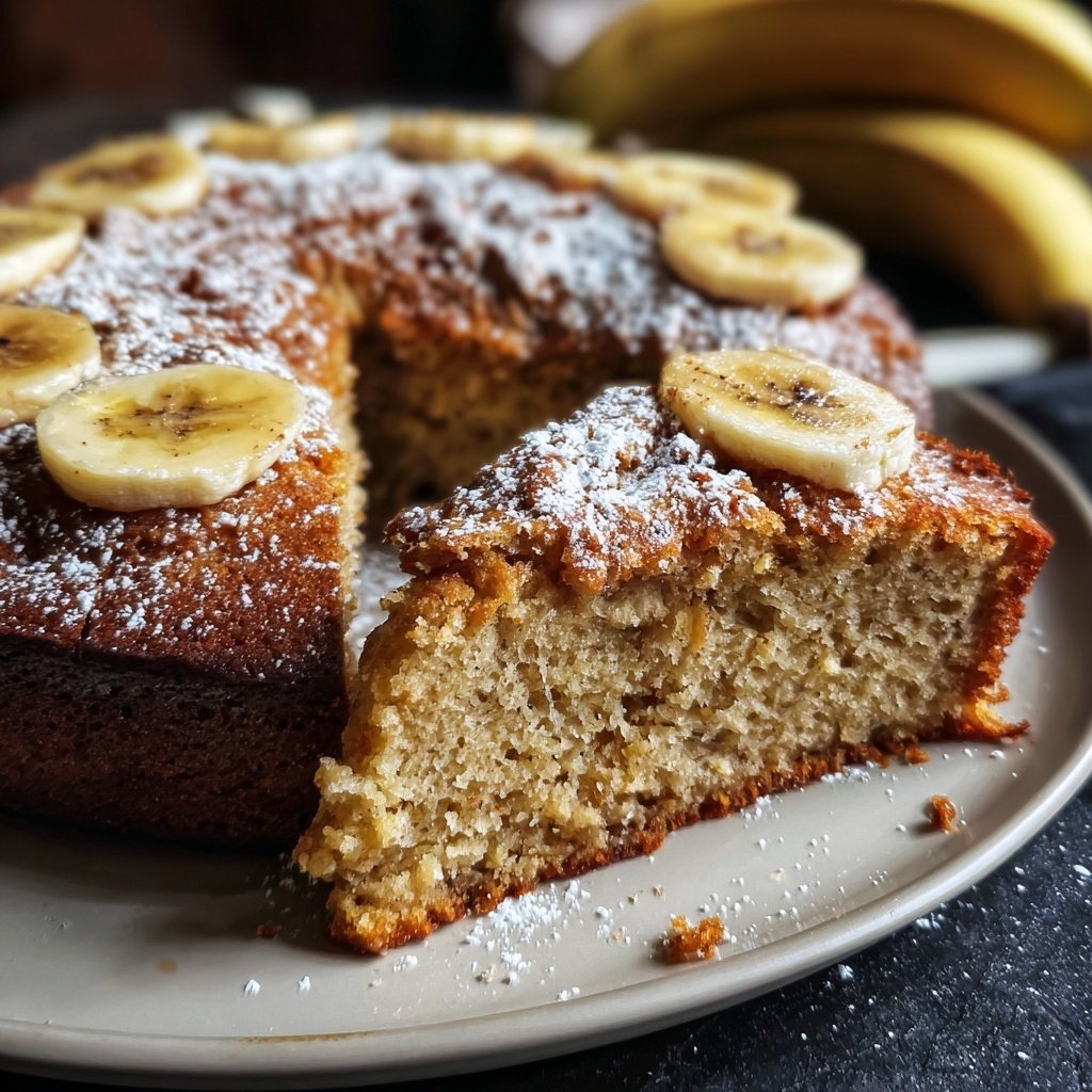 Bananenkuchen ohne Mehl