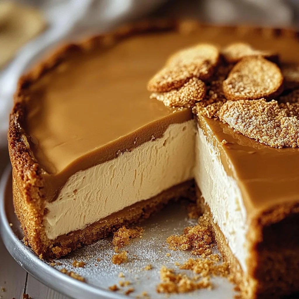 Biscoff-Käsekuchen