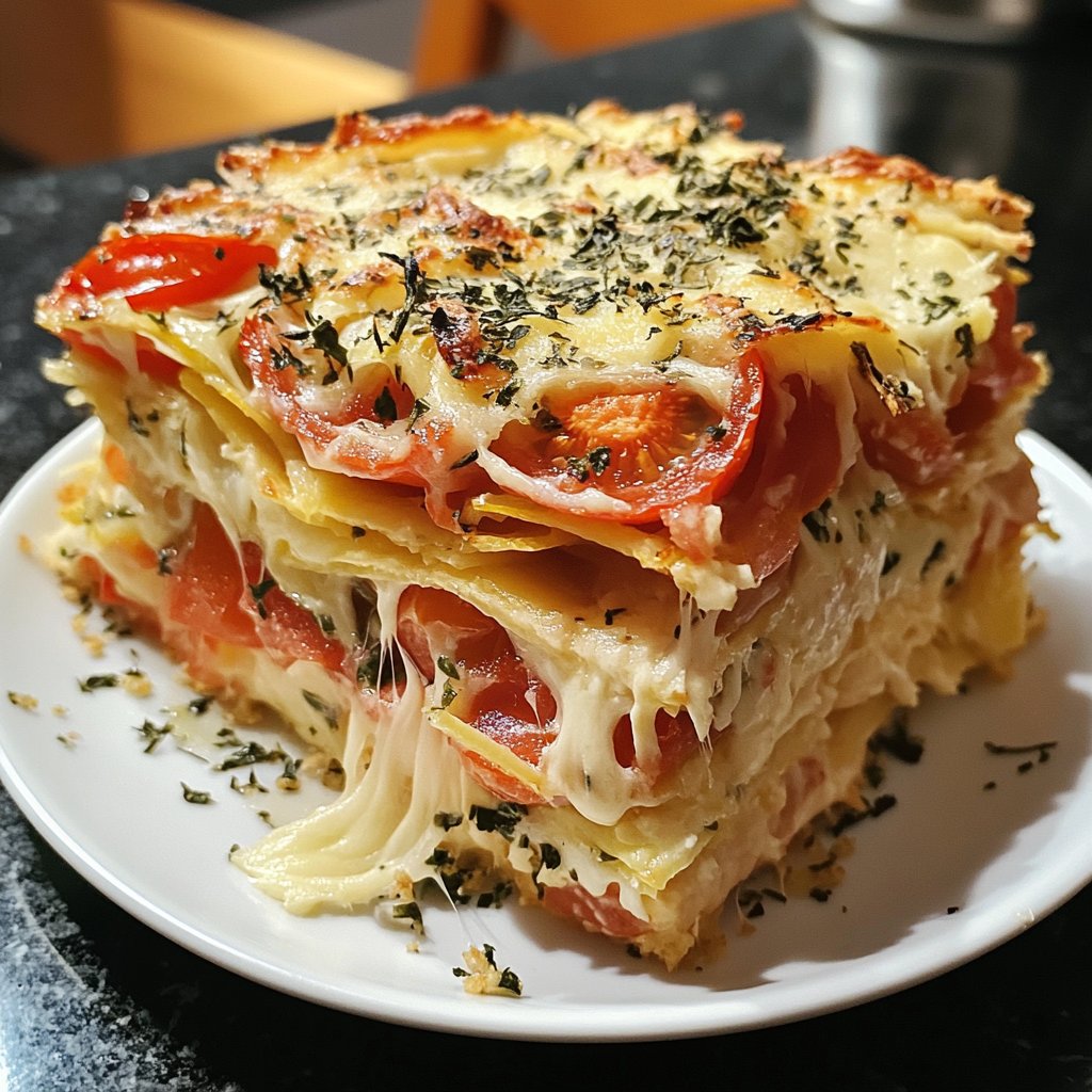 Gemüseauflauf mit Tomaten